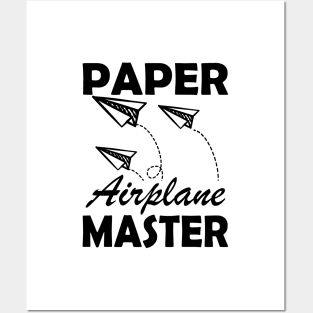 Paper airplane Master Posters and Art